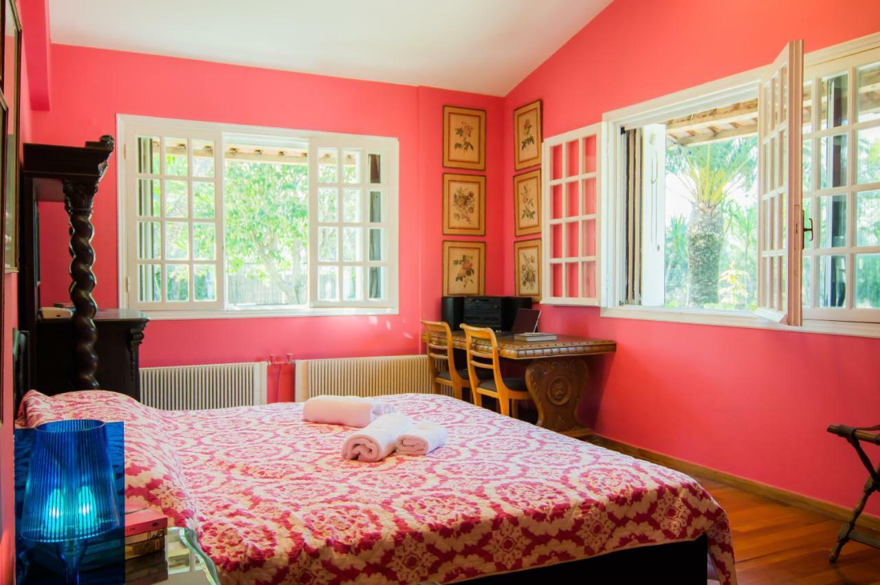 Country Villa Peloponnese With Tennis Court And Pool Zevgolateíon Zewnętrze zdjęcie
